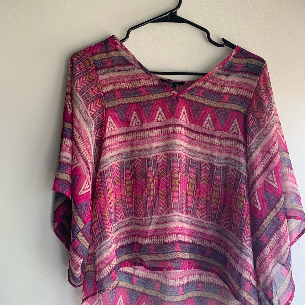 Sheer blouse